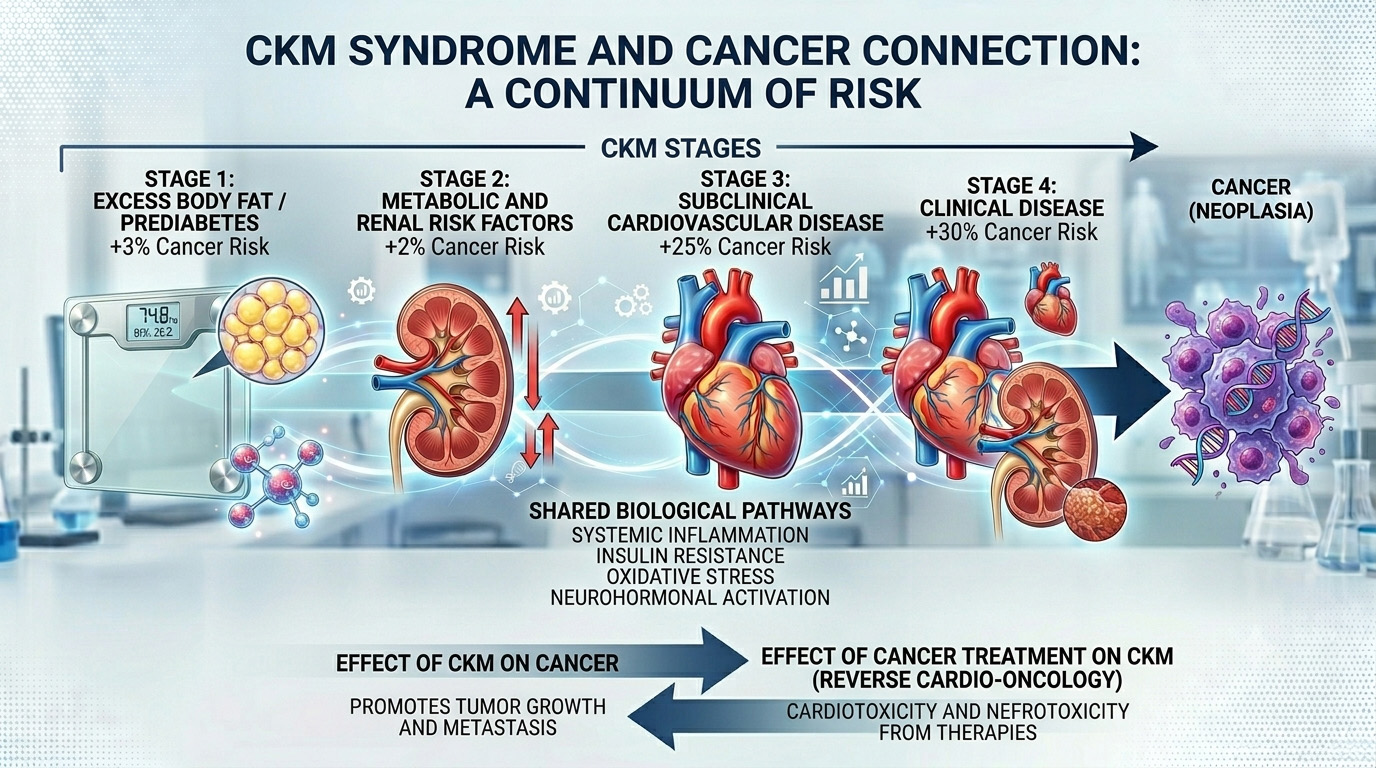 Relationship between Cardiovascular-Kidney-Metabolic Syndrome and Cancer