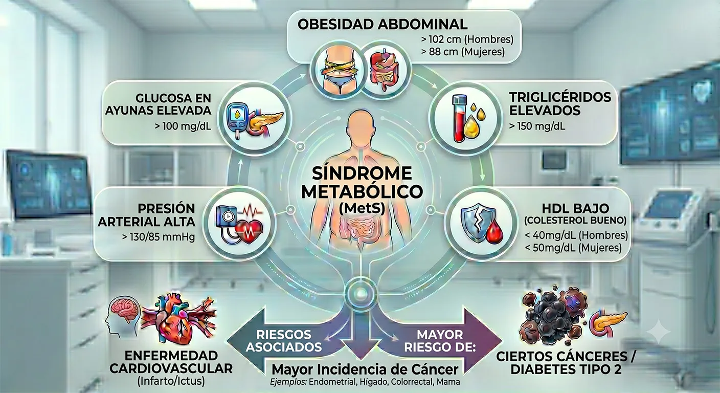 Relación entre el síndrome metabólico y el cáncer
