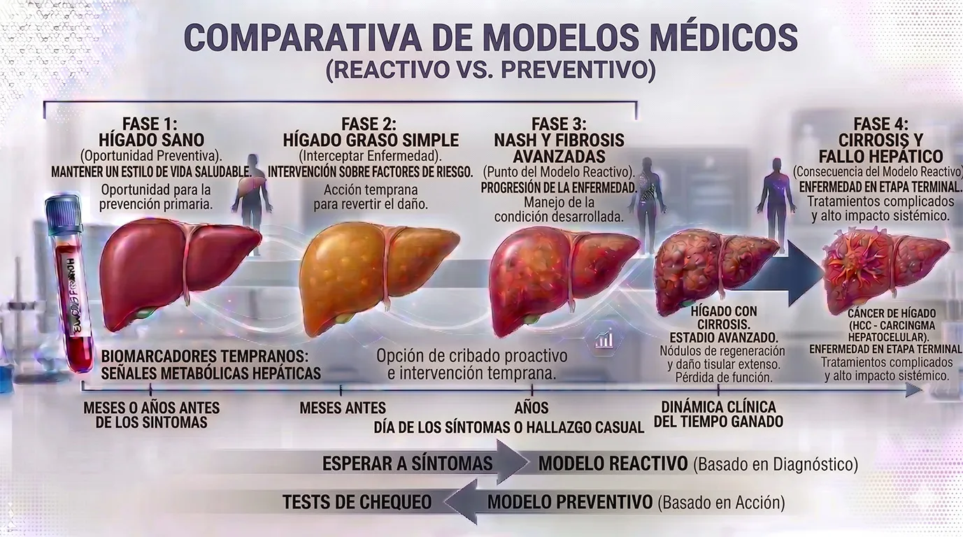 Modelo sanitario reactivo frente al modelo preventivo